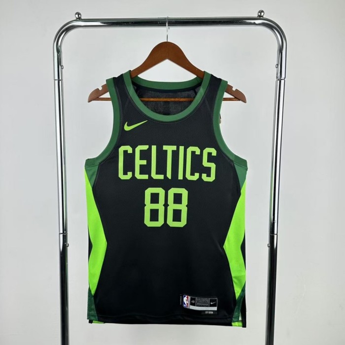 Boston Celtics Jersey 24/25 Neemias Queta #88 Basketball Jersey City Edition