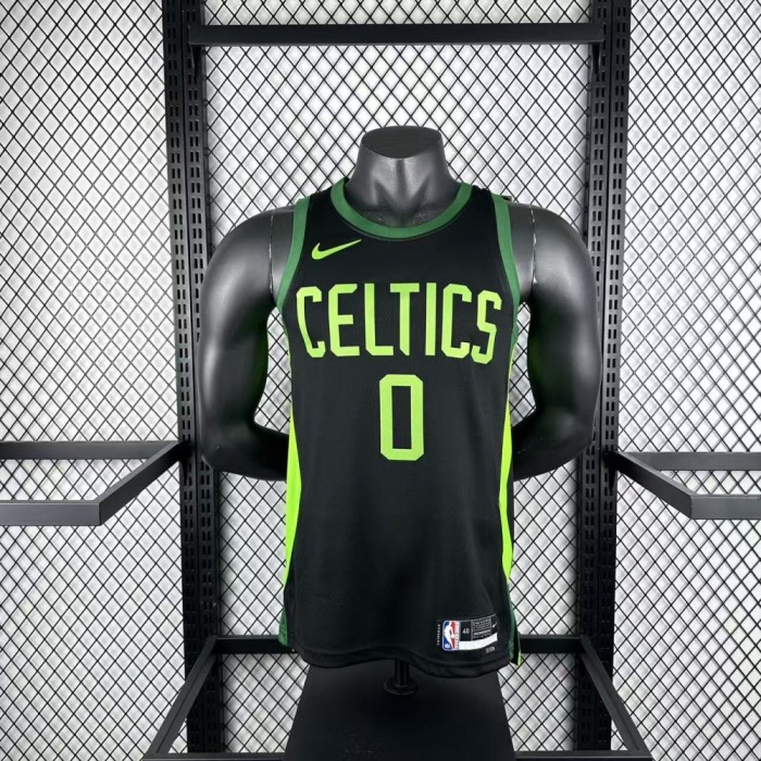 Boston Celtics Jersey 24/25 Jayson Tatum #0 Basketball Jersey City Edition