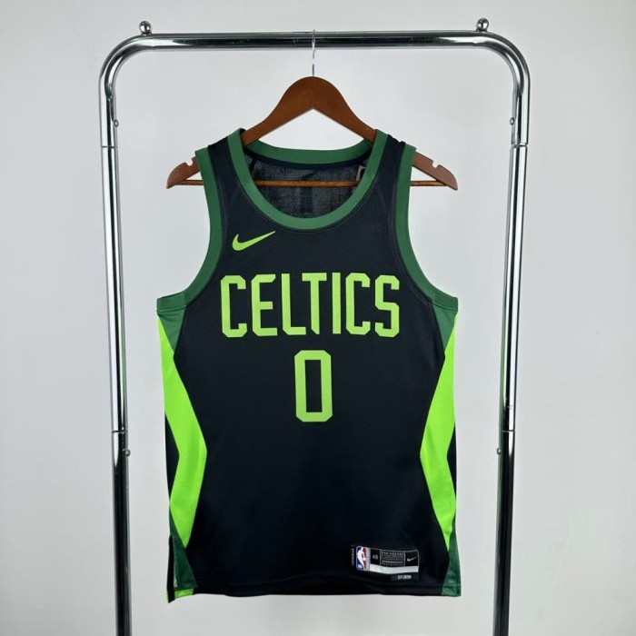 Boston Celtics Jersey 24/25 Jayson Tatum #0 Basketball Jersey City Edition
