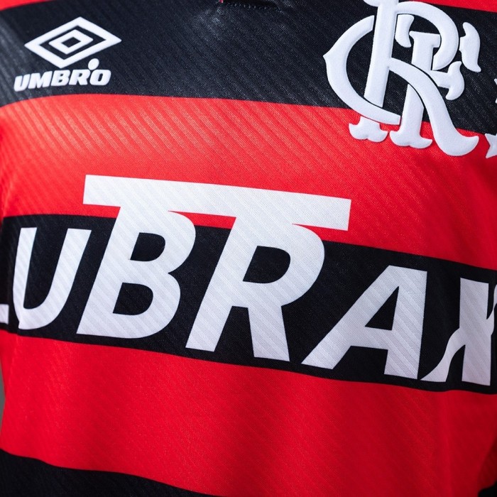 Flamengo Jersey 1994-95 Home Retro Kit Long Sleeves