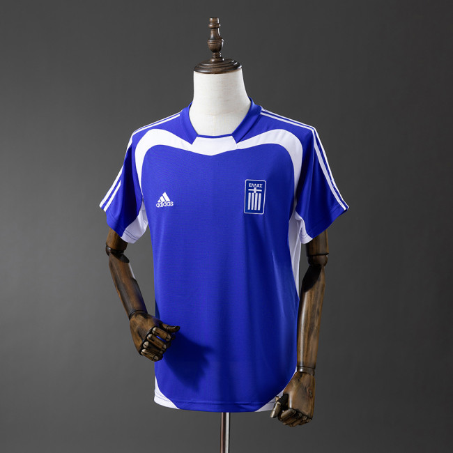 Greece Jersey 2004 Home Retro Kit