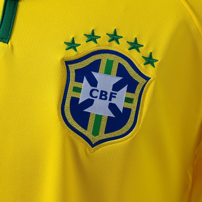 Brazil Jersey 2014 Home Retro Kit