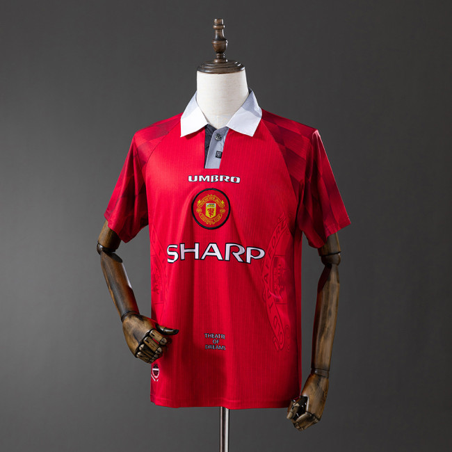 Man United Jersey 1996-97 Home Retro Kit