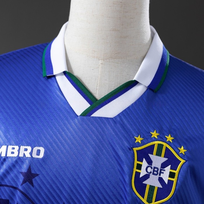 Brazil Jersey 1996 Away Retro Kit