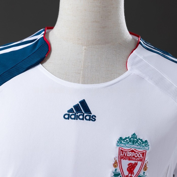 Liver Jersey 2006-07 Away Retro Football Kit Long Sleeves