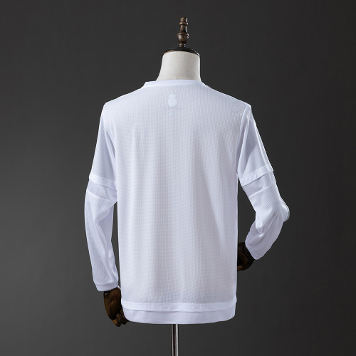 Real Madrid Jersey 2015-16 Home Retro Kit Long Sleeves