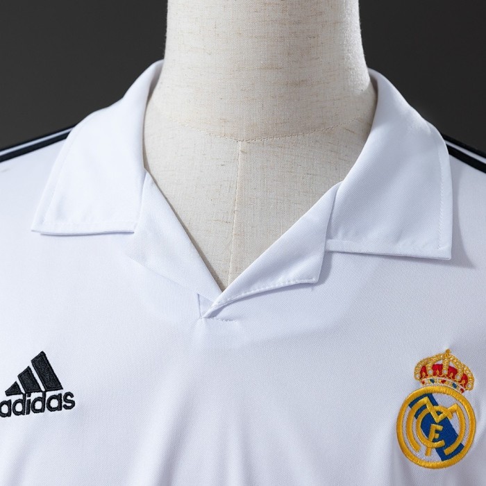 Real Madrid Jersey 2002-03 Third Retro Kit Long Sleeves