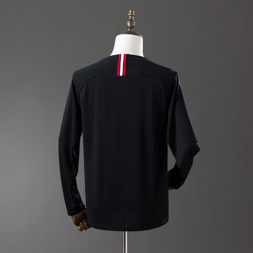 PSG Jersey 2018/19 Third Football Retro Kit Long Sleeves