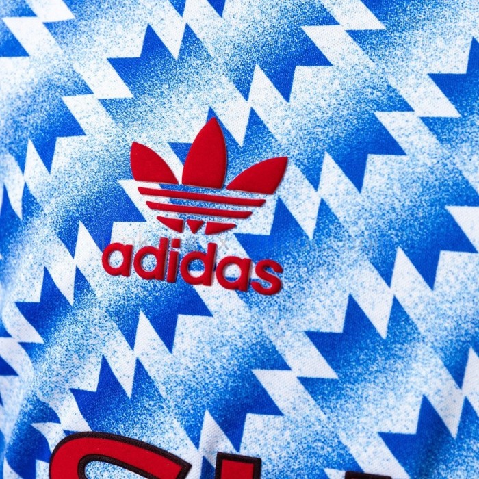 Man United Jersey 1990-92 Away Retro Kit Long Sleeve