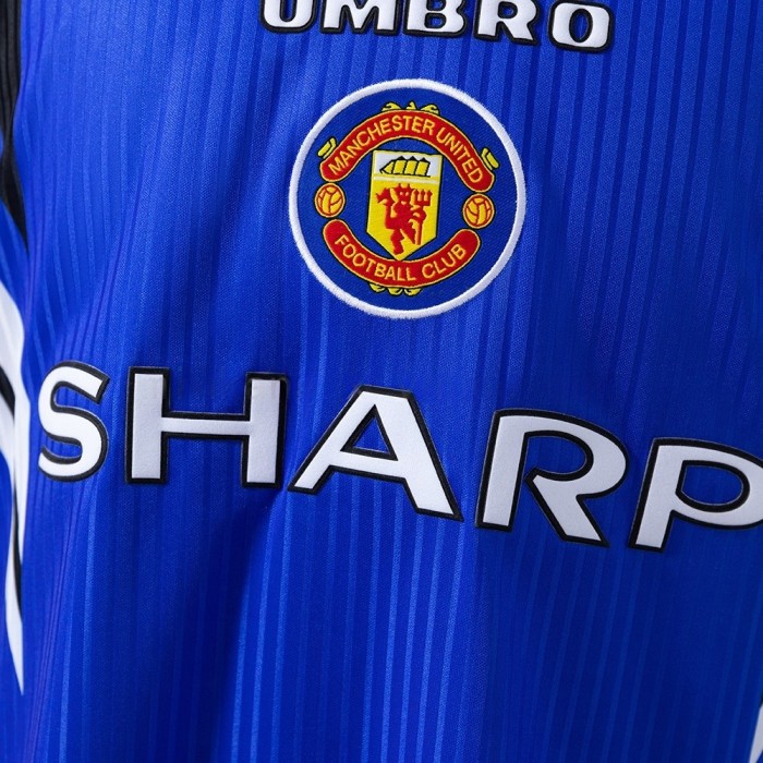 Man United Jersey 1996-98 Third Retro Football Kit