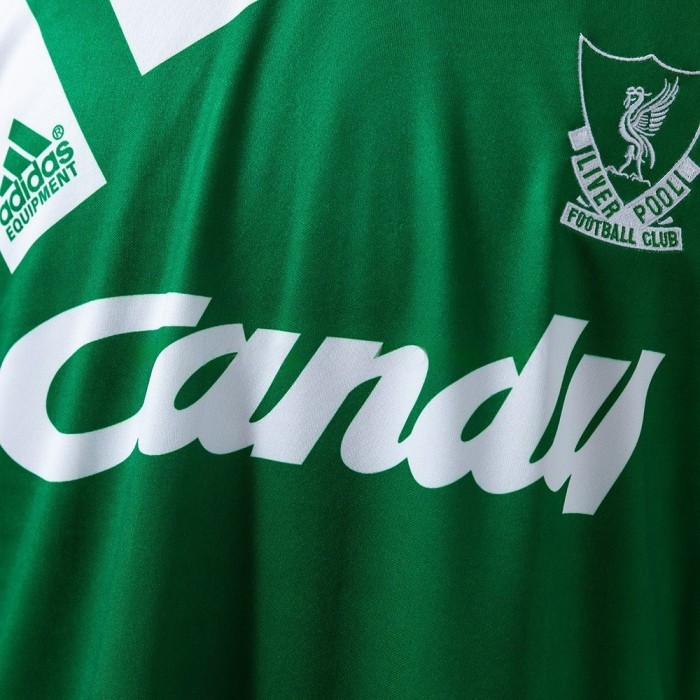Liver Jersey 1991-92 Away Retro Football Kit