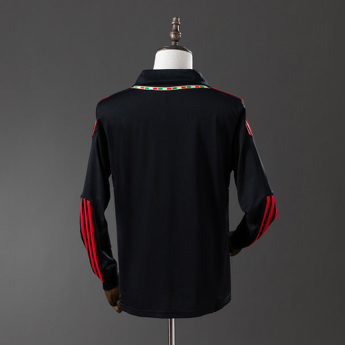 AC Milan Jersey 2011-12 Away Retro Kit Long Sleeves