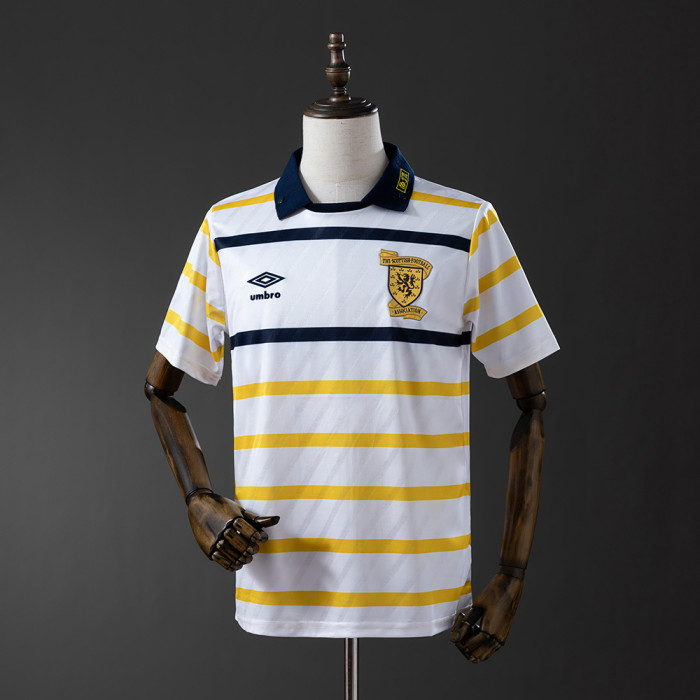 Scotland Jersey 1988-91 Away Retro Football Kit