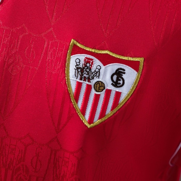 Sevilla Jersey 1991-92 Home Retro Football Kit