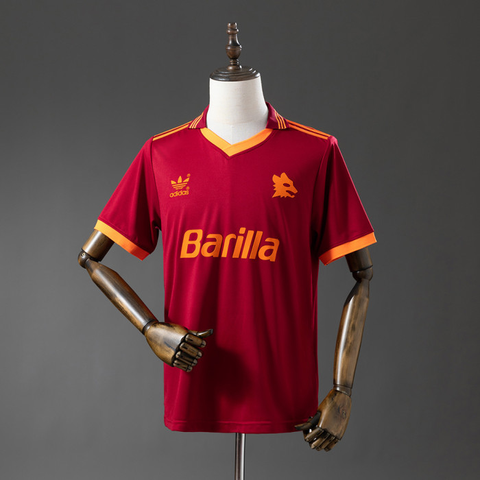 Rome Jersey 1992-94 Home Retro Football Kit