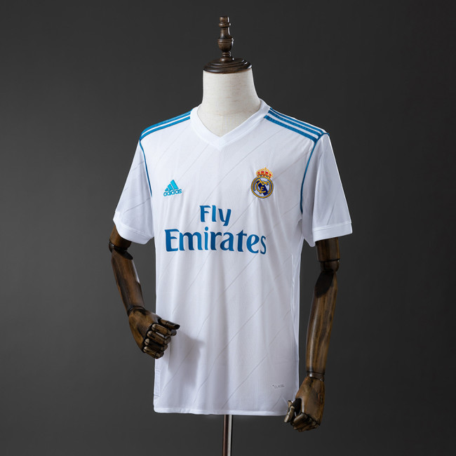 Real Madrid Jersey 17/18 Home Retro Football Kit