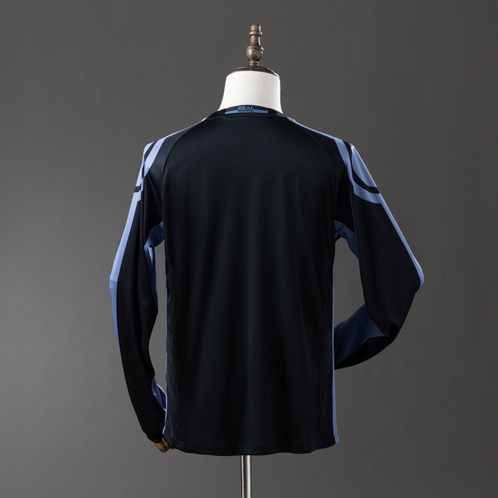 Real Madrid Jersey 2016/17 Third Retro Football Kit Long Sleeves
