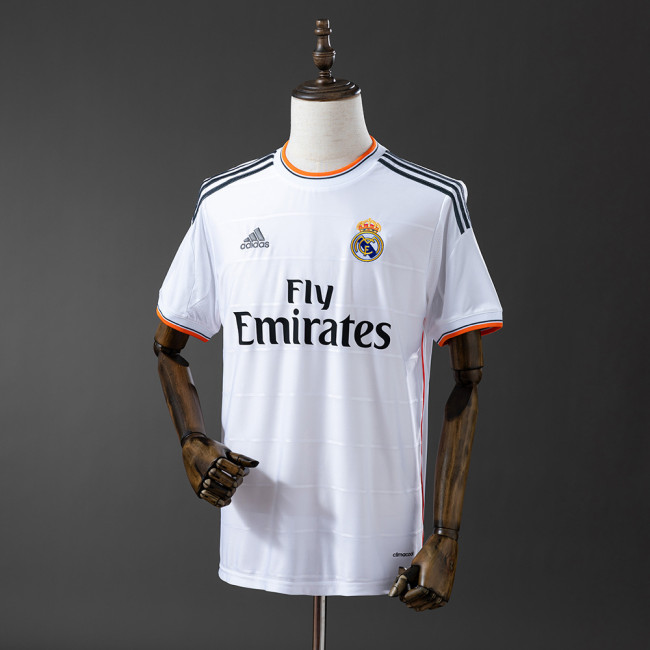 Real Madrid Jersey 2013-14 Home Retro Football Kit