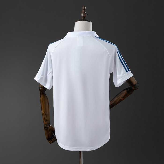 Real Madrid Jersey 2001-02 Retro Home Football Kit