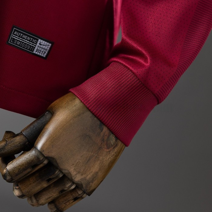 Rome Jersey 2017-18 Home Retro Football Kit Long Sleeves