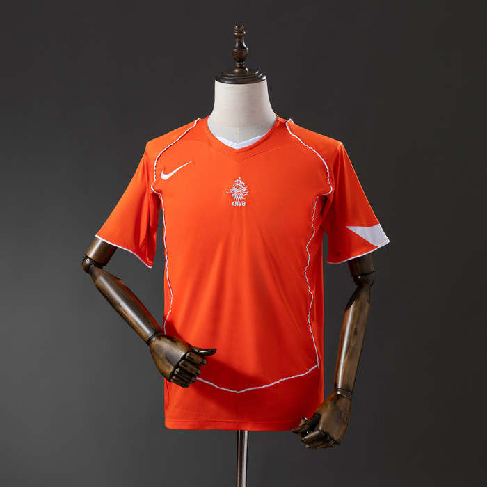 Netherlands Jersey 2004 Home Retro Football Kit