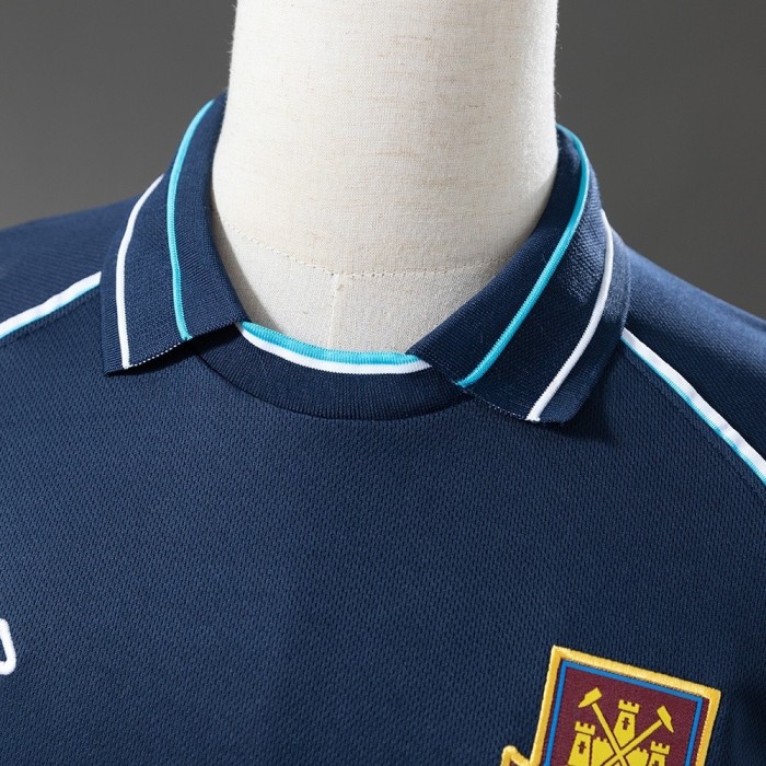 West Ham United Jersey 1999-01 Third Retro Football Kit