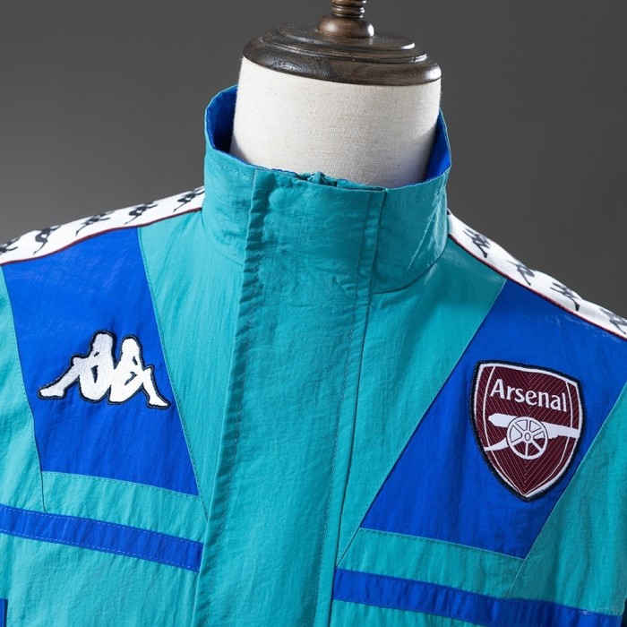 Arsenal Windbreaker 2025/26 Green Football Kit
