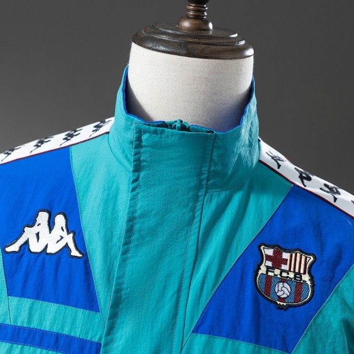 Barcelona Windbreaker 2025/26 Green Football Kit