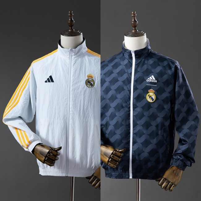 Real Madrid Windbreaker 2025/26 Reversible Football Kit