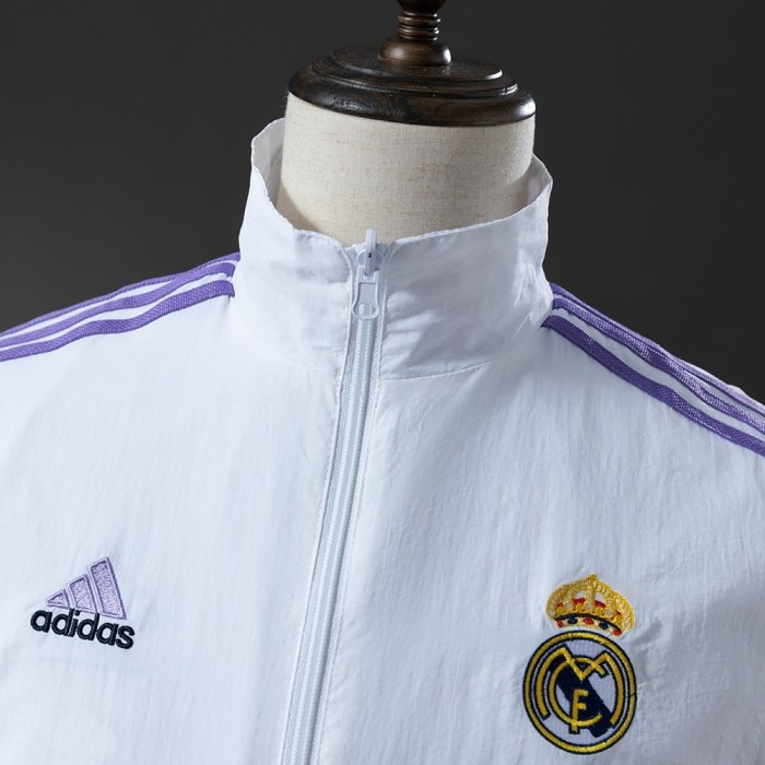 Real Madrid Windbreaker 2025/26 Reversible Football Kit