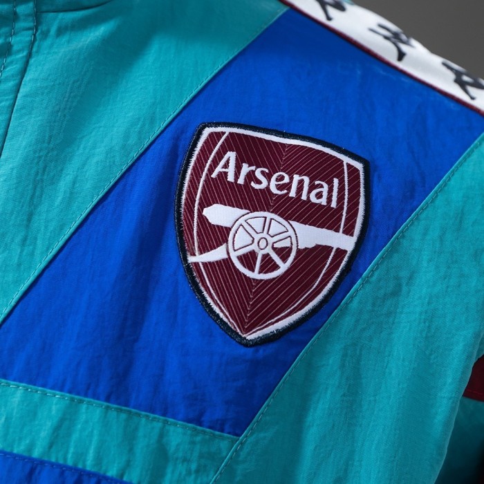 Arsenal Windbreaker 2025/26 Green Football Kit