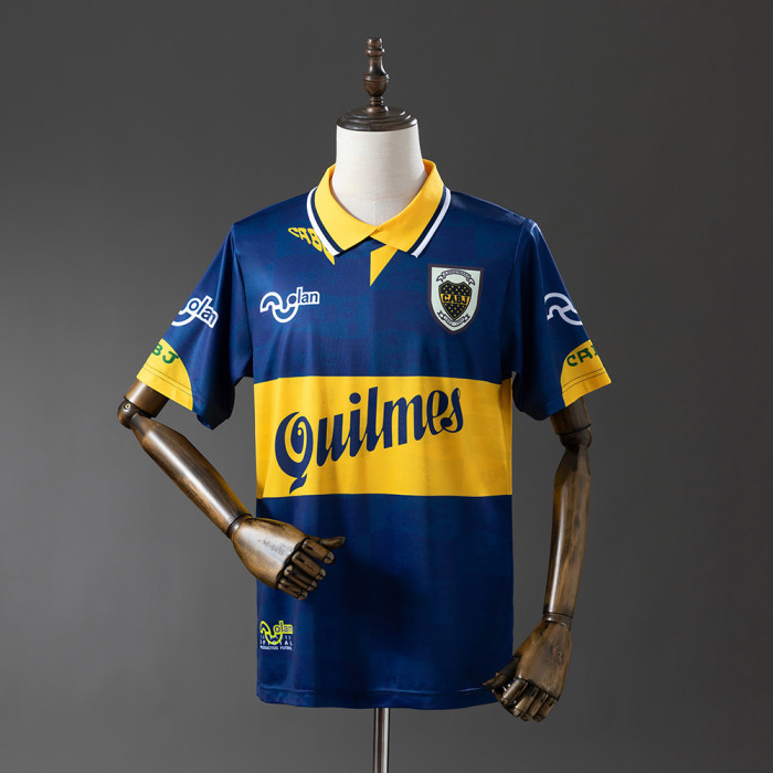 Boca Juniors Jersey 1995-96 Home Retro Football Kit