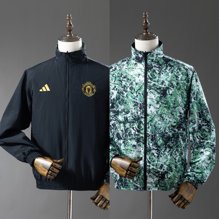 Manchester United Windbreaker 2025/26 Reversible Football Kit