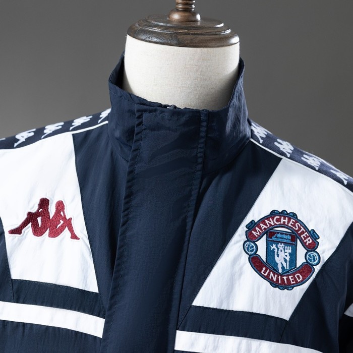 Manchester United Windbreaker 2025/26 Royal Blue Football Kit