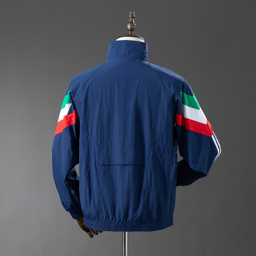 Italy Windbreaker 2025/26 Royal Blue Football Kit