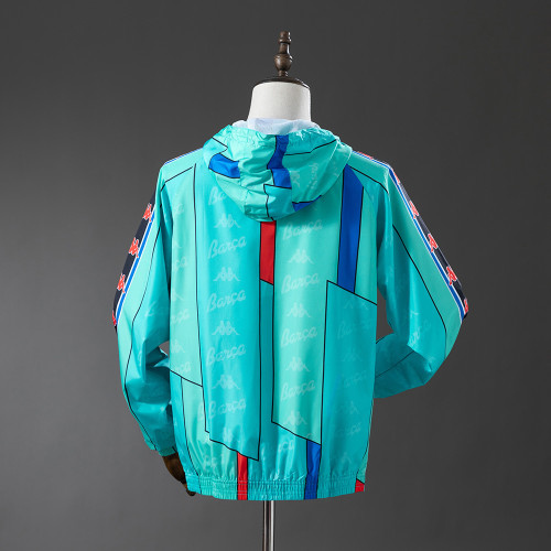 Barcelona Windbreaker 2025/26 Green Football Kit