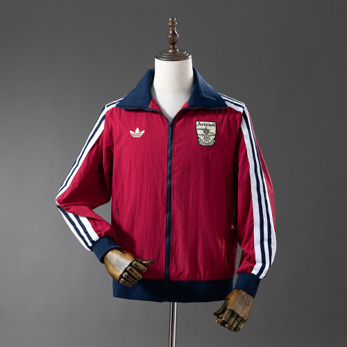 Arsenal Windbreaker 2025/26 Red Football Kit