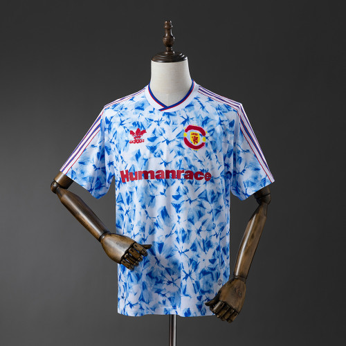 Man United Jersey 1990-92 Away Retro Football Kit