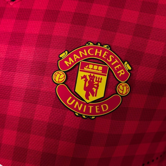 Man United Jersey 2012/13 Home Retro Football Kit Player Version