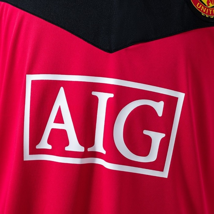 Man United Jersey 2009/10 Home Retro Football Kit