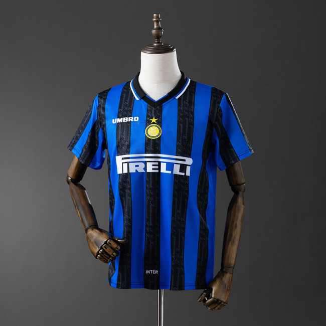 Inter Milan Jersey 1997/98 Home Retro Football Kit