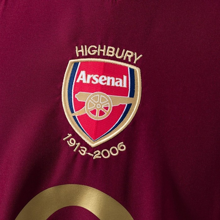 Arsenal Jersey 2005/06 Home Retro Football Kit