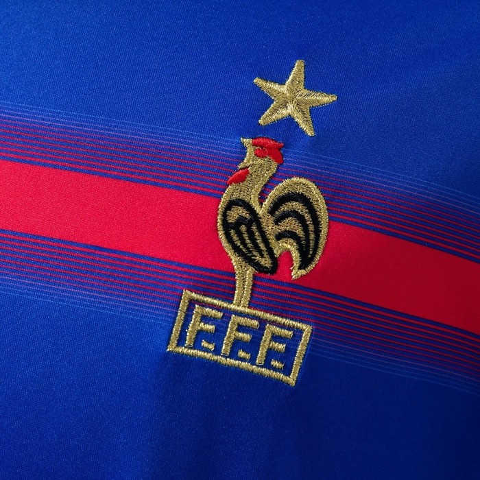 France Jersey 2004 Home Retro Football Kit
