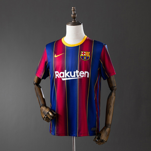Barcelona Jersey 2020-21 Home Retro Football Kit Soccer Jersey