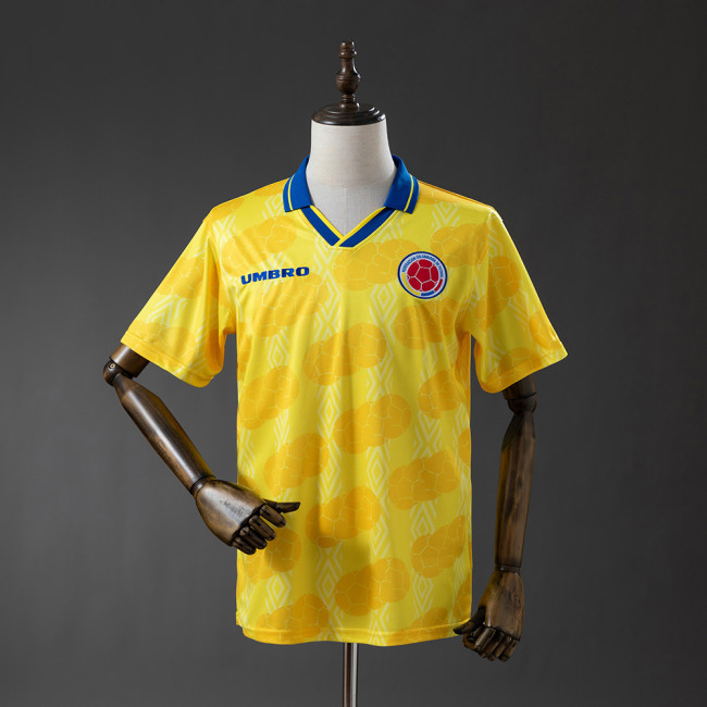 Colombia Jersey 1994 Home Retro Football Kit