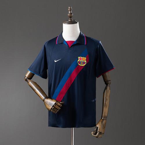 Barcelona Jersey 2002-03 Away Retro Football Kit