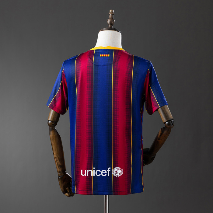 Barcelona Jersey 2020-21 Home Retro Football Kit Soccer Jersey