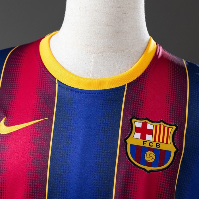 Barcelona Jersey 2020-21 Home Retro Football Kit Soccer Jersey