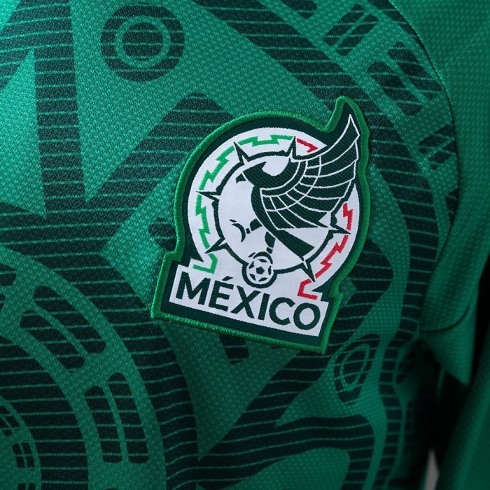 Mexico Home Jersey 2026 World Cup Football Kit Long Sleeves Soccer Shirt