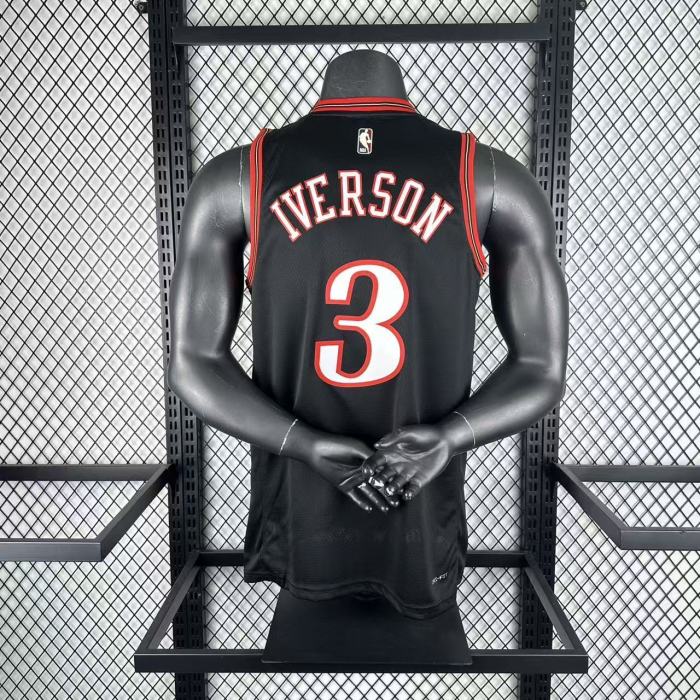 Philadelphia 76ers Jersey 25-26 Allen Iverson #3 Basketball Jersey